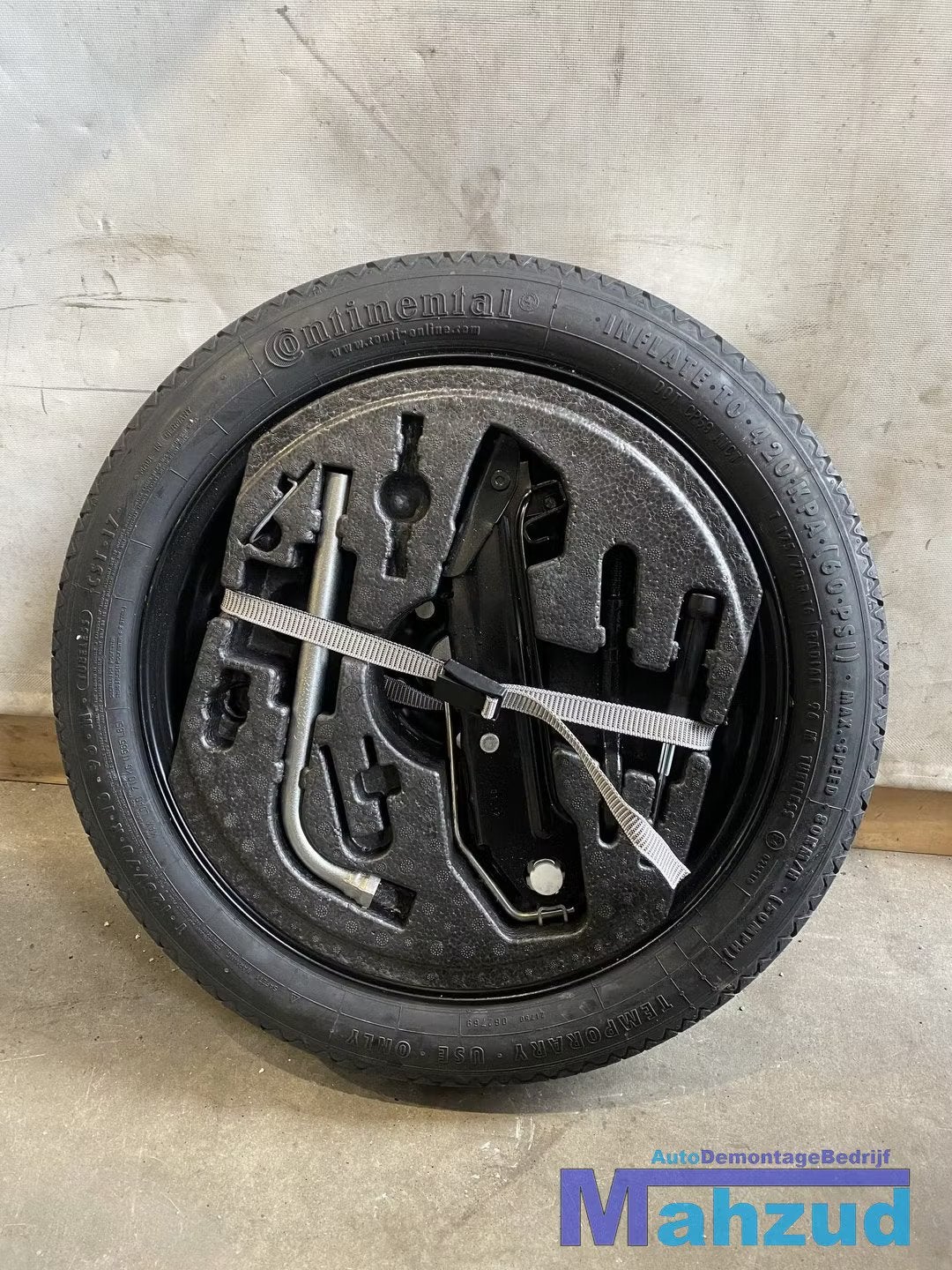 VW AUDI SEAT SKODA resevewiel thuiskomer 5x112 57.1 16 inch, Autos : Pièces & Accessoires, Volkswagen AG, Vw@volkswagen.de, Pneu(s)
