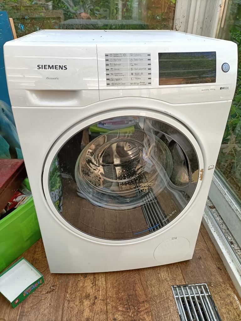 Combi machine a laver séchoir siemens, Electroménager, Lave-linge, 1200 à 1600 tours, 6 à 8 kg, Classe énergétique A ou plus économe