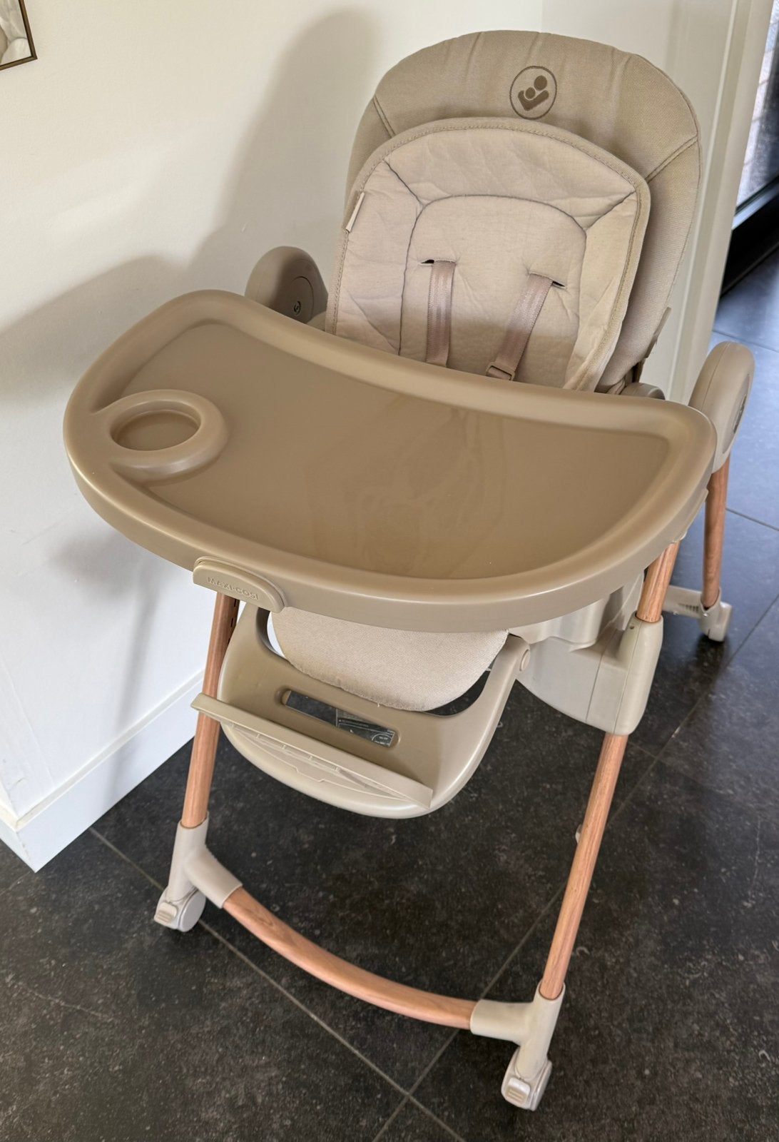 Maxi-Cosi High Chair Minla Plus Elegance - Beige, Kinderen en Baby's, Kinderstoelen, Ophalen, Gebruikt