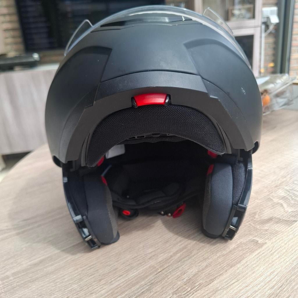 Moto helm, Fietsen en Brommers, Ophalen, Zo goed als nieuw, Large