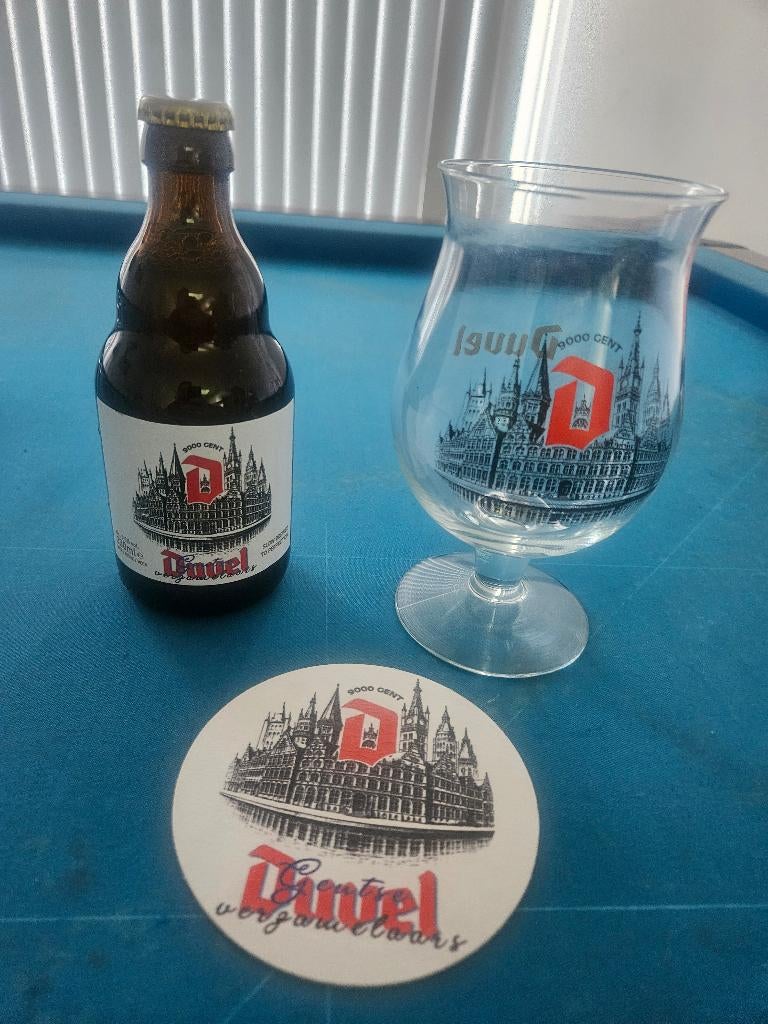 Duvel glas van gent, Ophalen of Verzenden, Nieuw, Glas of Glazen, Duvel