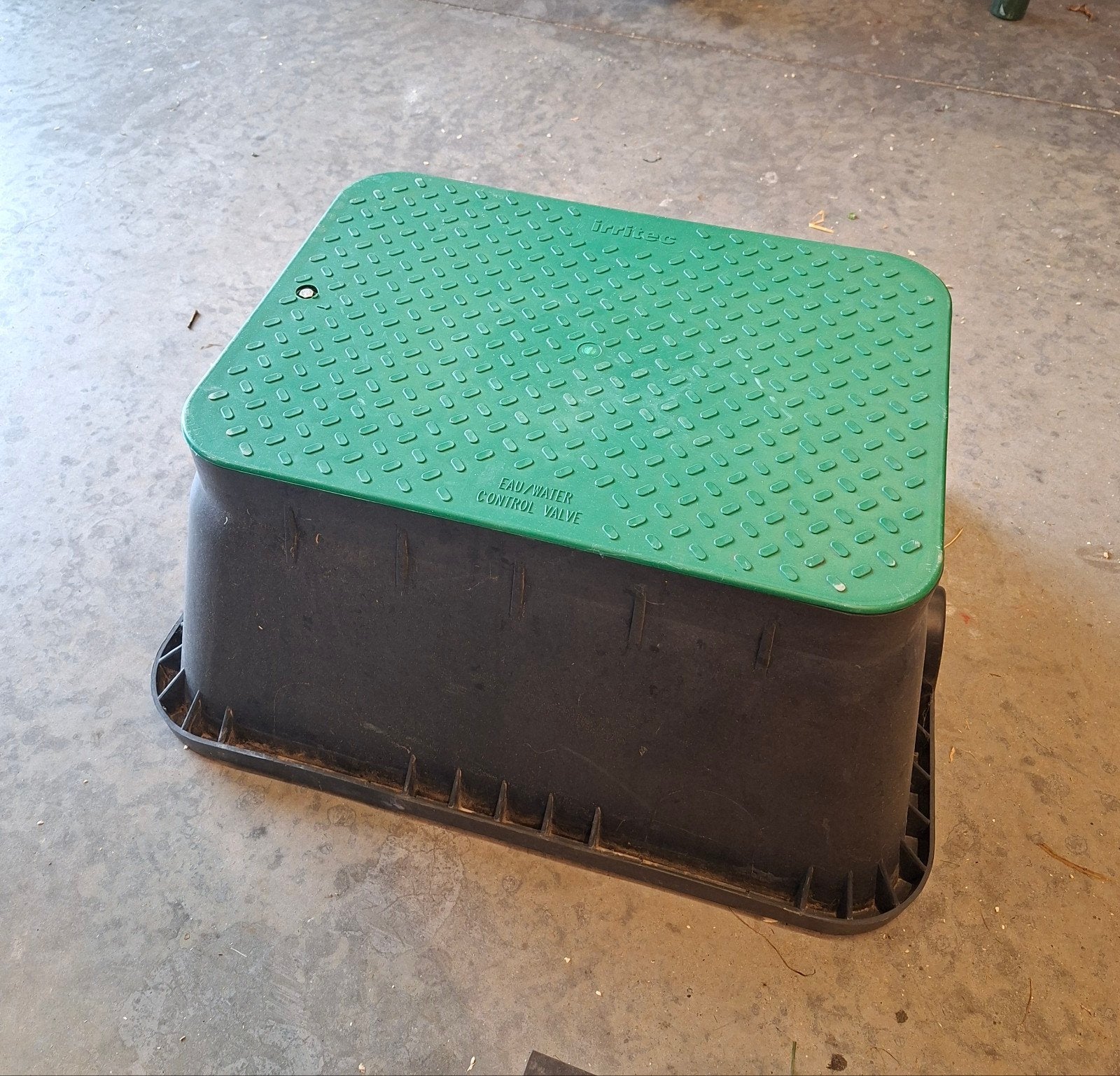 Kleppenbox voor beregening, Ophalen