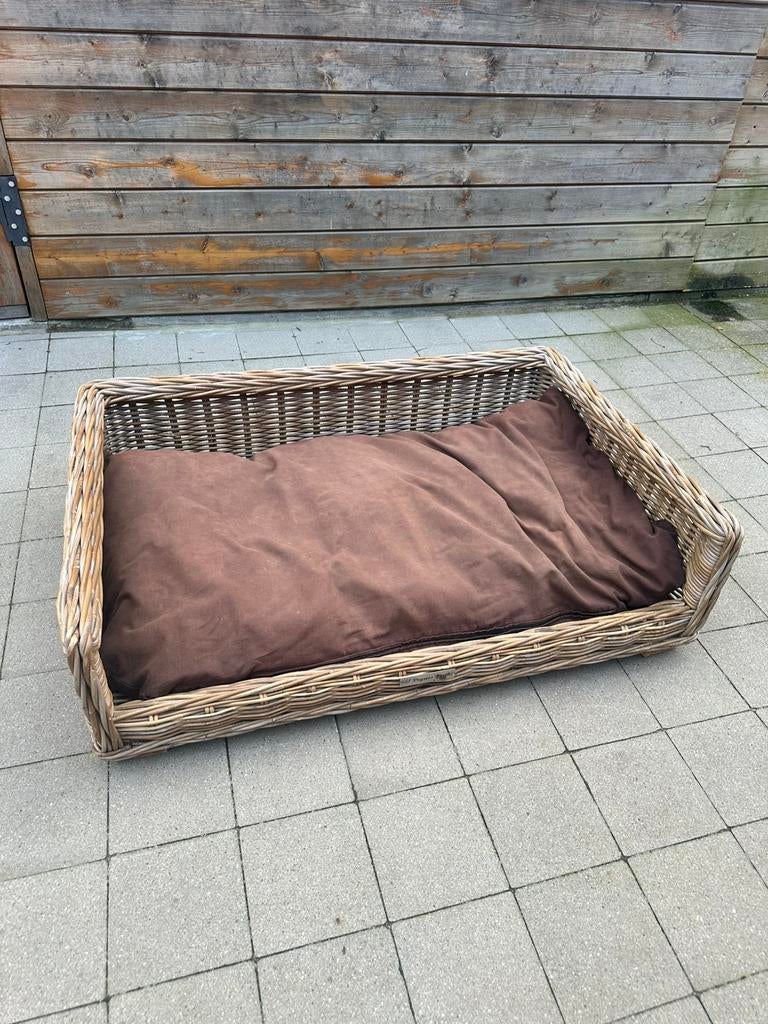 Rieten hondenmand XL, Ophalen, Gebruikt, Riet
