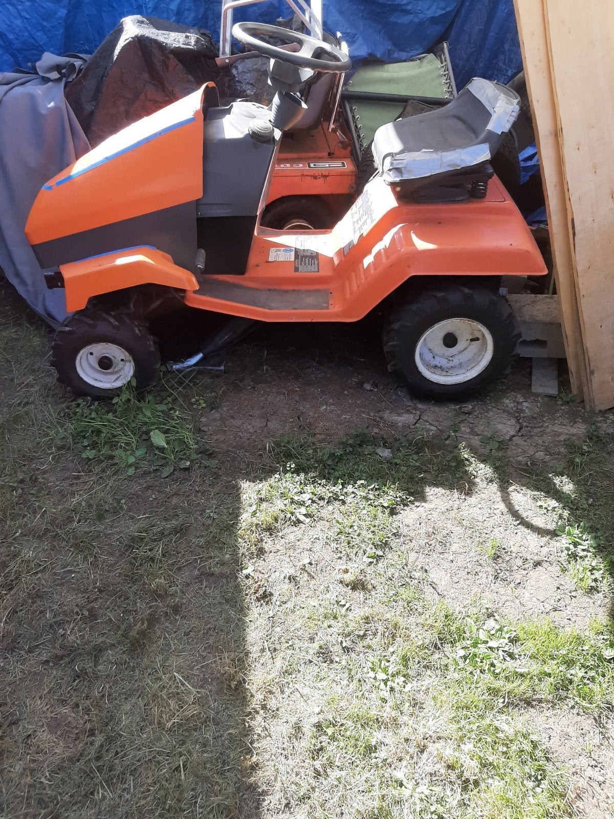 tracteur husqvarna, Jardin & Terrasse, Tondeuses autoportées, Enlèvement