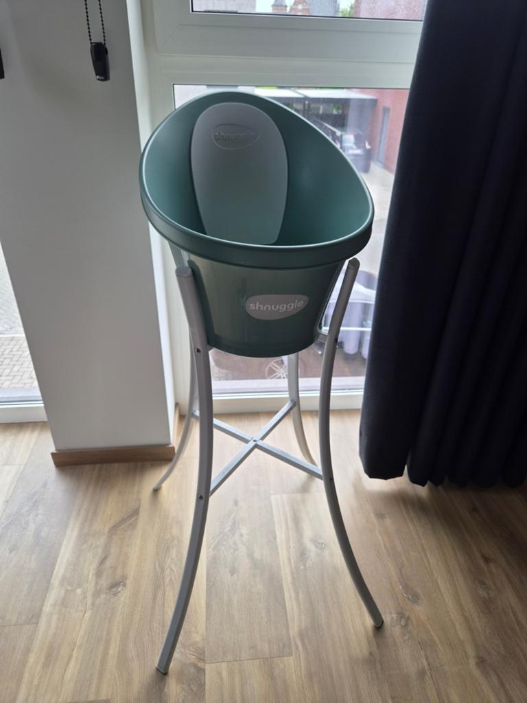 Baignoire pour bébé Shnuggle avec support, Enlèvement, Baignoire