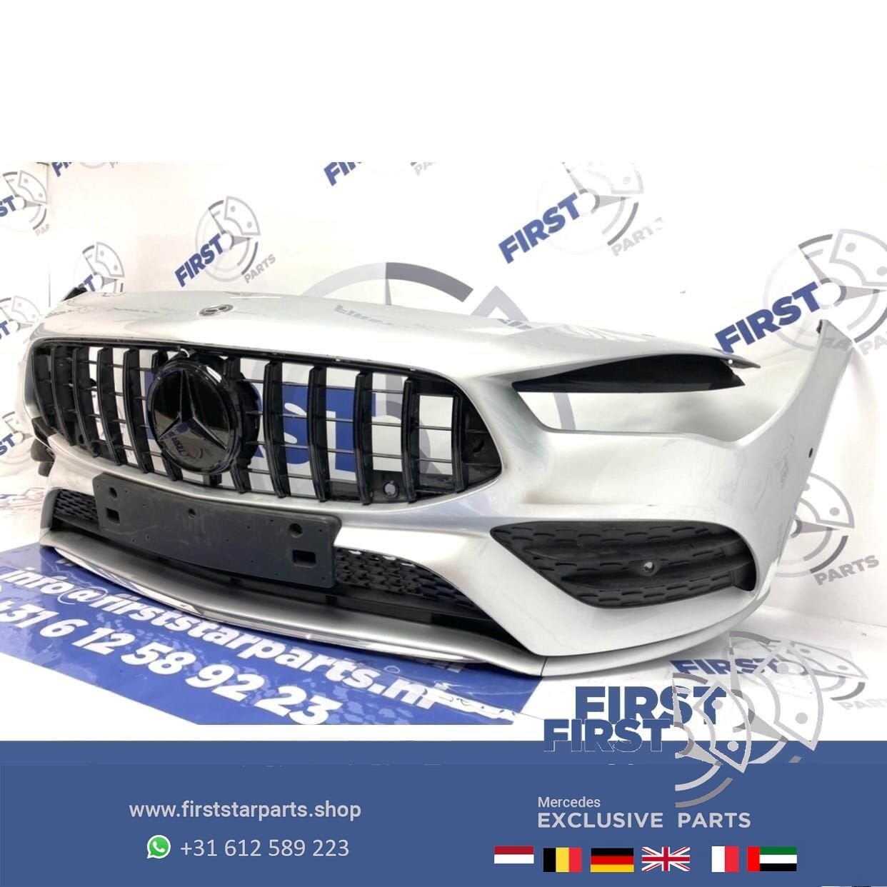 W118 C118 X118 CLA AMG LINE VOORBUMPER COMPLEET + GT GRIL ZI, Utilisé, -, Avant, -