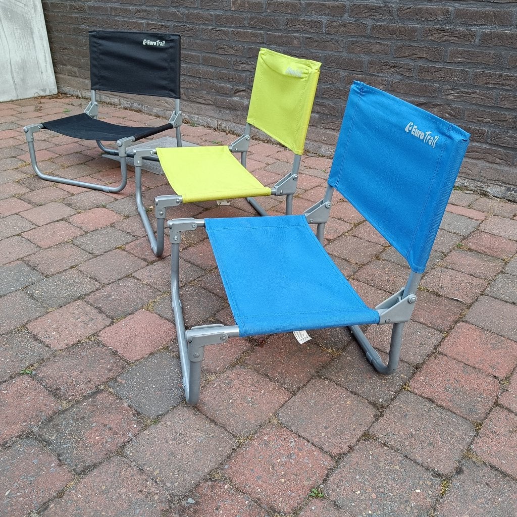 eurotrail standstoel 3 stuks, Caravans en Kamperen, Ophalen, Zo goed als nieuw
