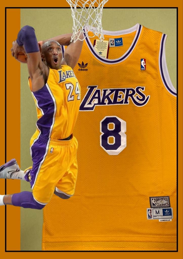 Kobe 8 yellow Lakers size M, Sport en Fitness, Ophalen of Verzenden, Nieuw, Kleding