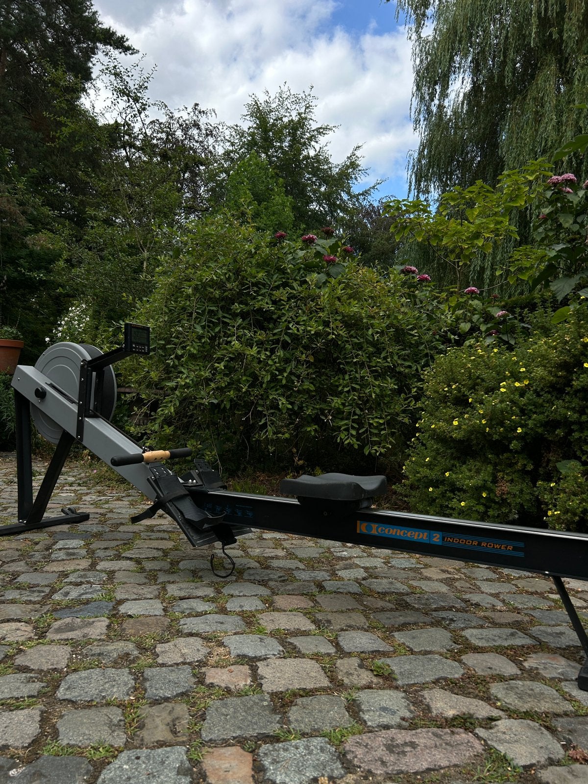 Concept 2 roeitrainer/PM2/Model C, Sports & Fitness, Appareils de fitness, Rameur, Enlèvement, Utilisé, Autres matériaux