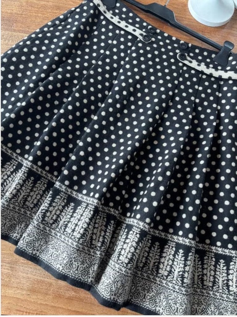 Rok vintage maat M, Maat 38/40 (M), Zwart, Ophalen of Verzenden, Zo goed als nieuw
