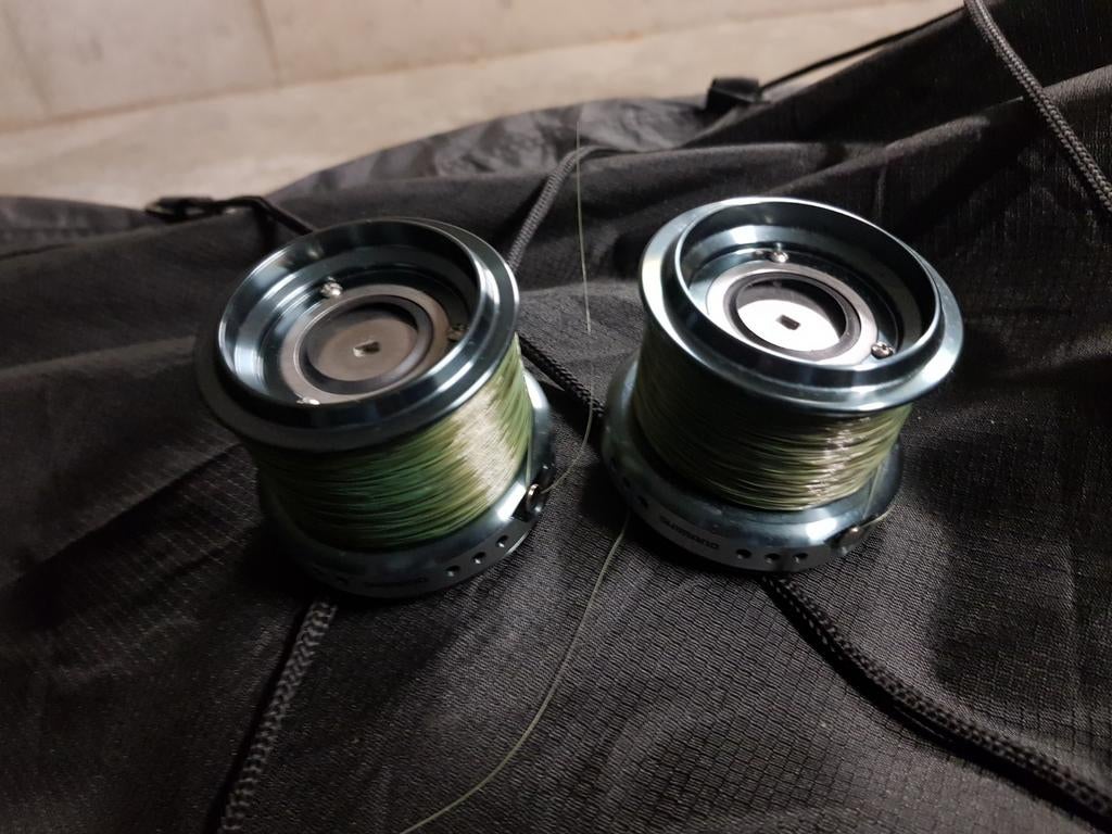 3 shimano molens met res spoel, Sports nautiques & Bateaux, Pêche à la ligne | Carpes, Enlèvement