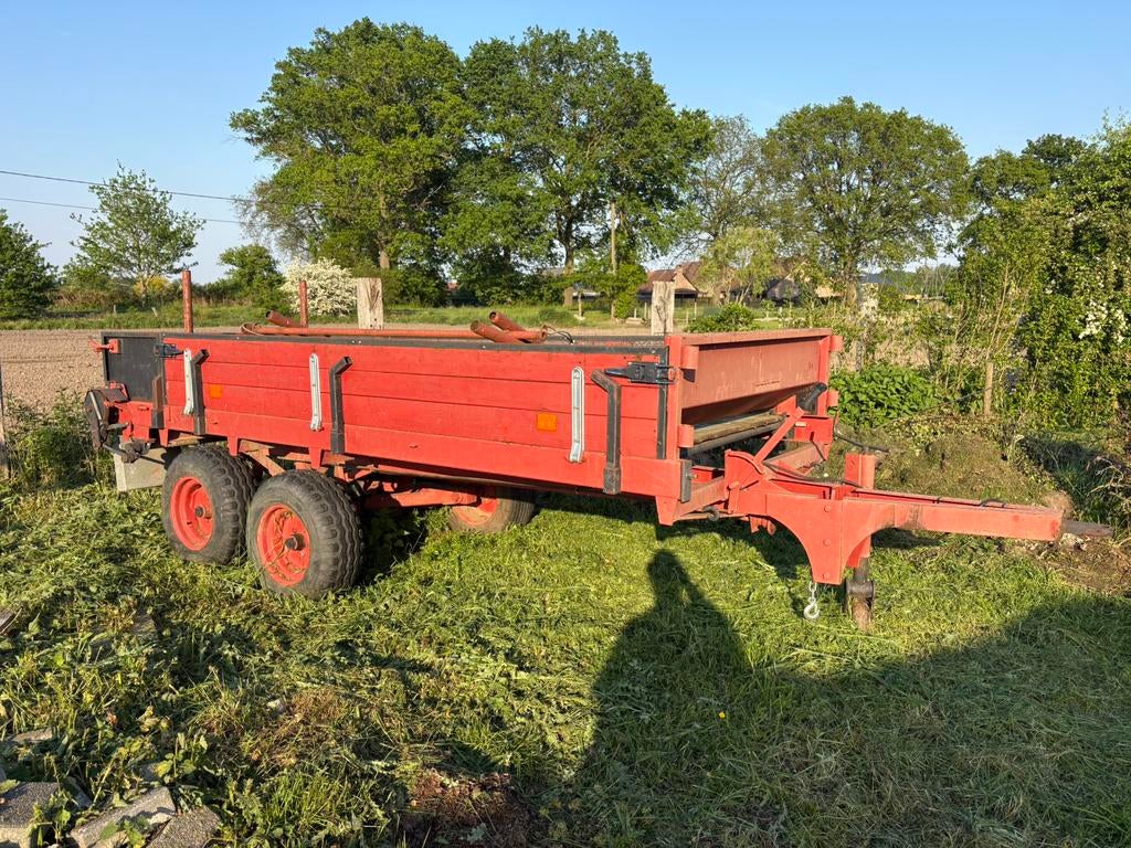 Landbouwwagen dubbelas, Ophalen