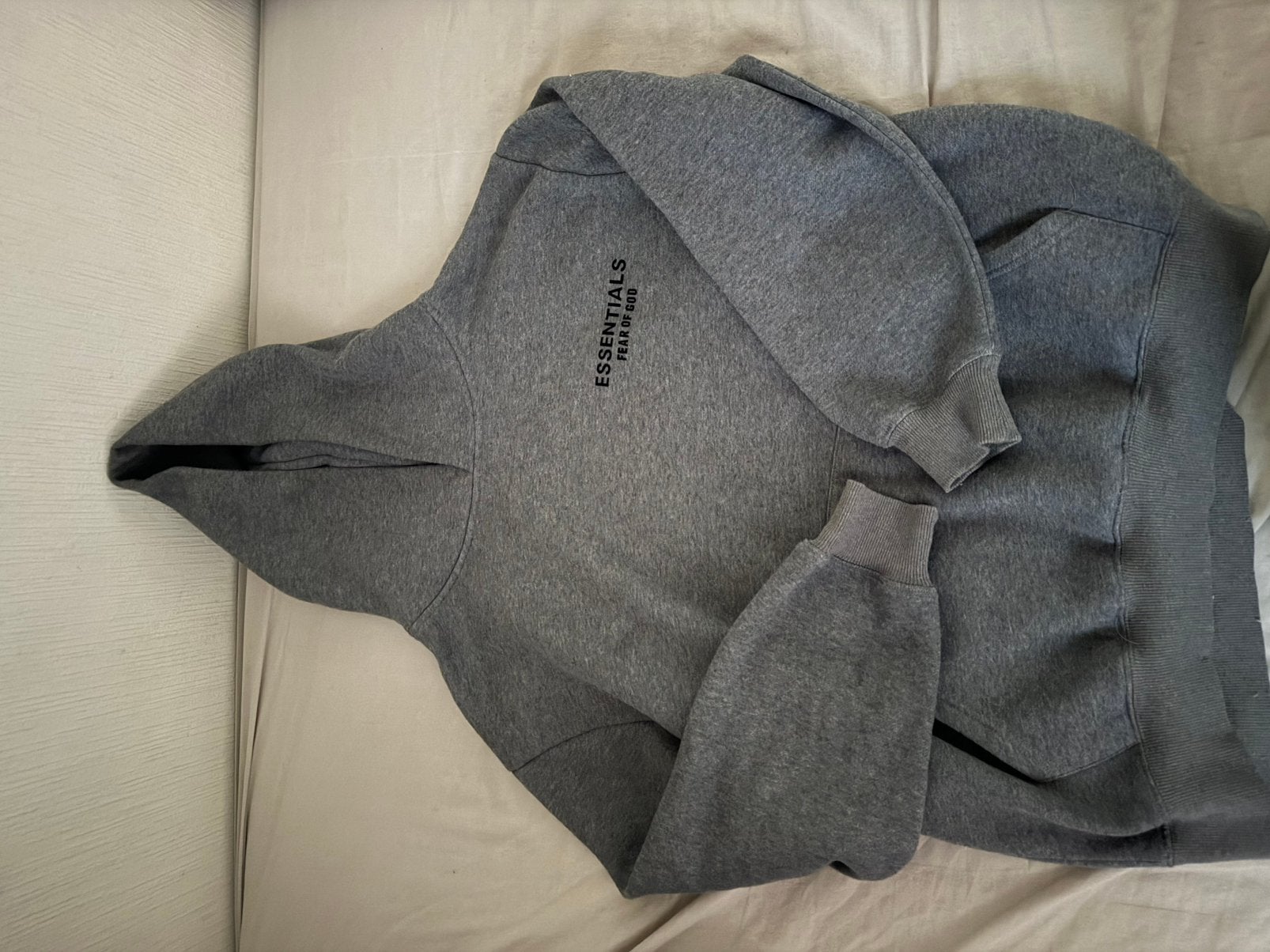Essentials trainingspak, Ophalen of Verzenden, Zo goed als nieuw, Maat 46 (S) of kleiner, Grijs
