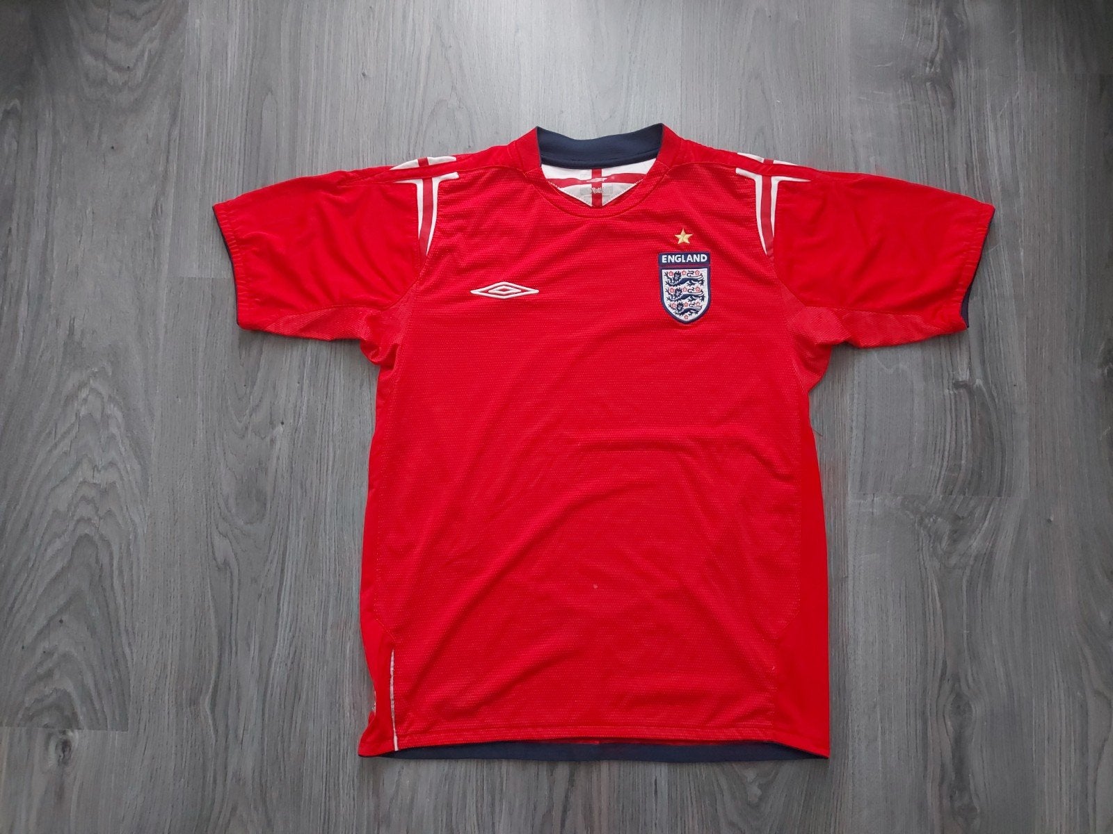 Shirt England 2004-2006 uit, Maat M, Ophalen of Verzenden, Shirt