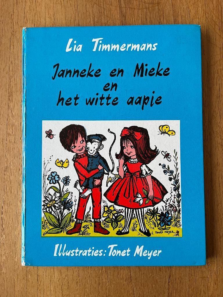 Janneke en Mieke en het witte aapje, Boeken, Ophalen of Verzenden, Gelezen, Lia Timmermans, Fictie algemeen