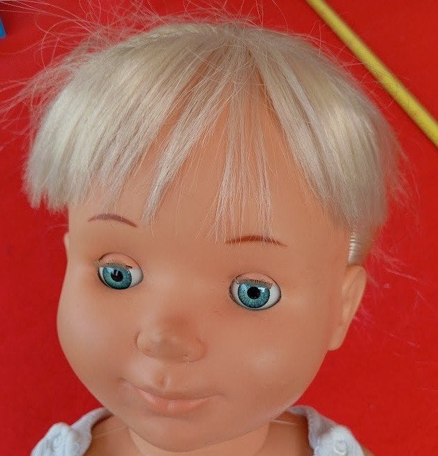 Ancienne poupée FALCA 80cm / Vintage, Enlèvement ou Envoi, Utilisé, Poupée