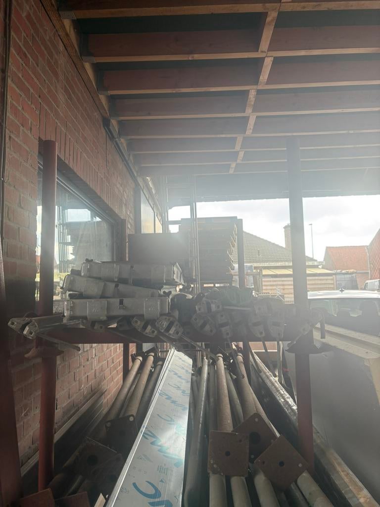 Stapelrek voor stelling of bouwmaterialen, Doe-het-zelf en Bouw, Ophalen, Zo goed als nieuw