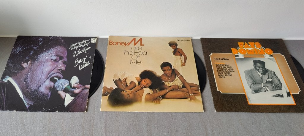 Vinyl's Barry White, Boney M, Paul Anka, ..., Enlèvement, Utilisé