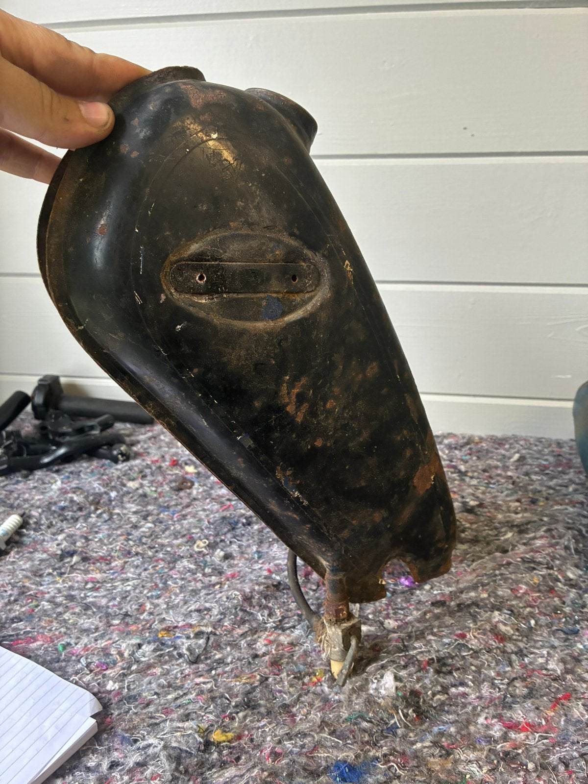 Honda novio tank, Fietsen en Brommers, Ophalen of Verzenden