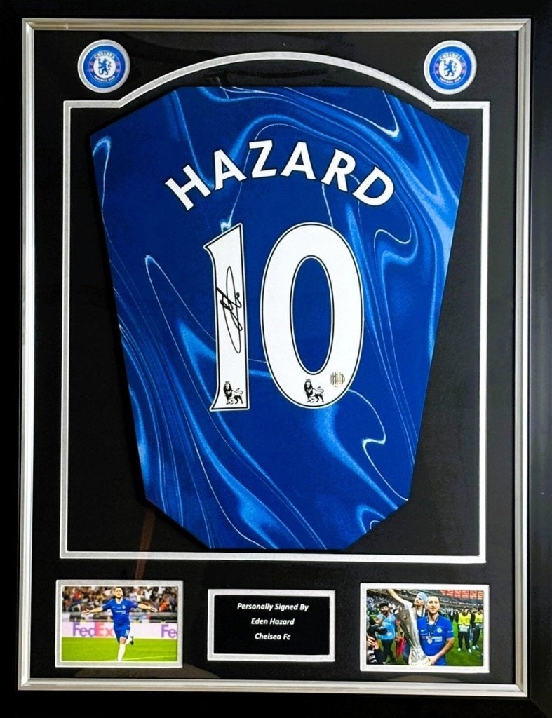 Gesigneerd Shirt Eden Hazard, Ophalen of Verzenden, Nieuw, Shirt