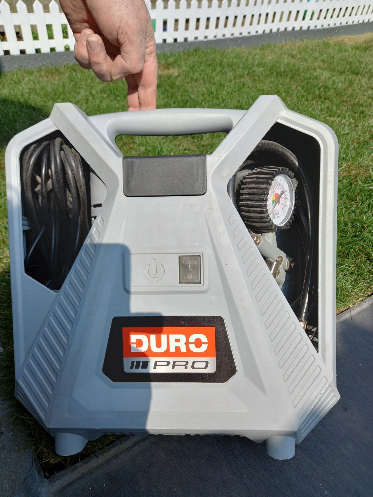 Compressor maar 1keer gebruikt, Doe-het-zelf en Bouw, Compressors, Ophalen