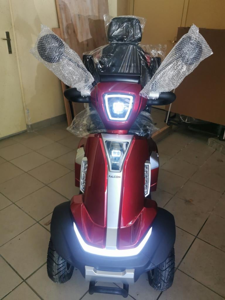 Luxe Mobietech Falcon scootmobiel lithium battery 0488826971, Diversen, Ophalen of Verzenden, Inklapbaar, Nieuw, Elektrische rolstoel
