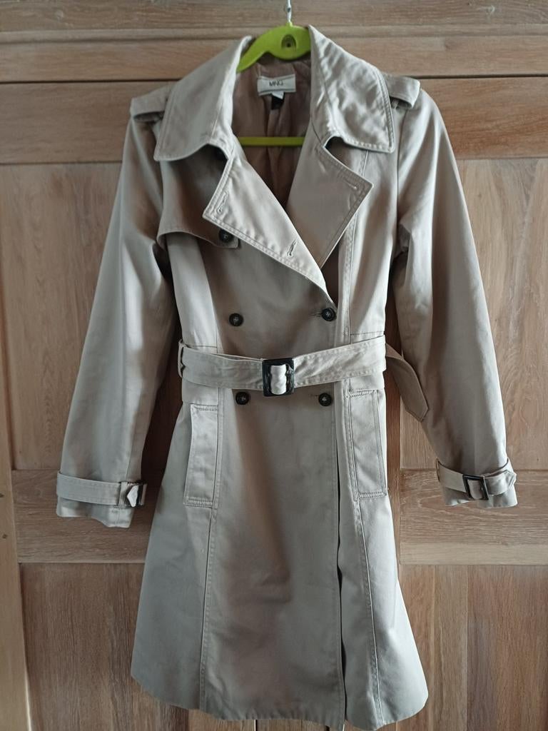 Jas van mango , maat L, Mango, Beige, Maat 42/44 (L), Ophalen of Verzenden