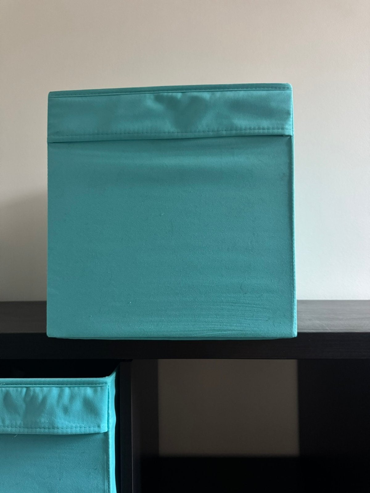 Drona - kallax opbergbox, Huis en Inrichting, Stoffering | Gordijnen en Lamellen, IKEA, Ophalen, Zo goed als nieuw, Blauw