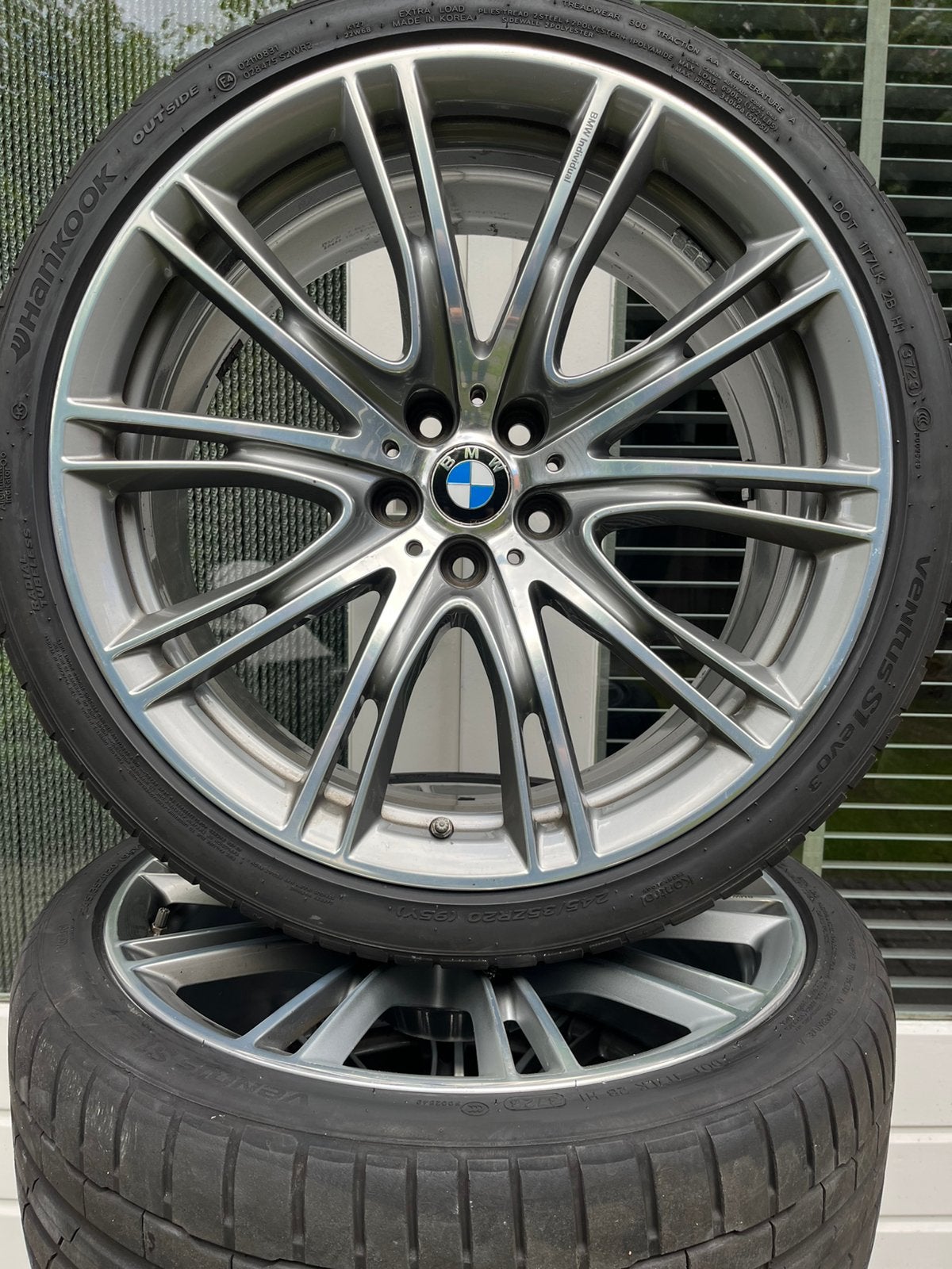 Bmw 5 reeks G30 G31 lm velgen 20 inch BREEDSET HANKOOK 749i, Auto-onderdelen, Banden en Velgen, Ophalen, Velg(en), Personenwagen