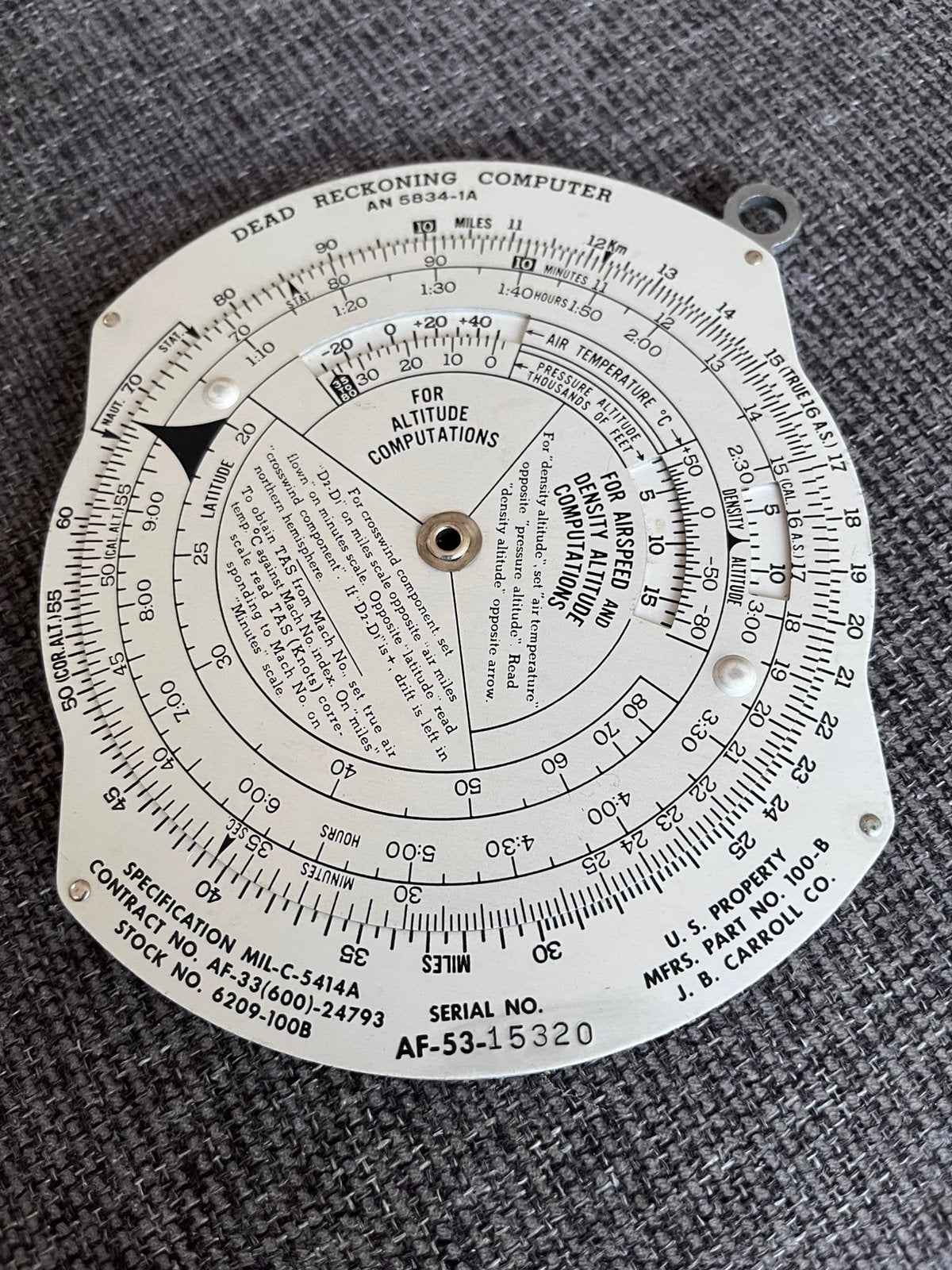USAAF-navigatiesysteem us army ww2, Verzamelen, Militaria | Tweede Wereldoorlog, Ophalen of Verzenden