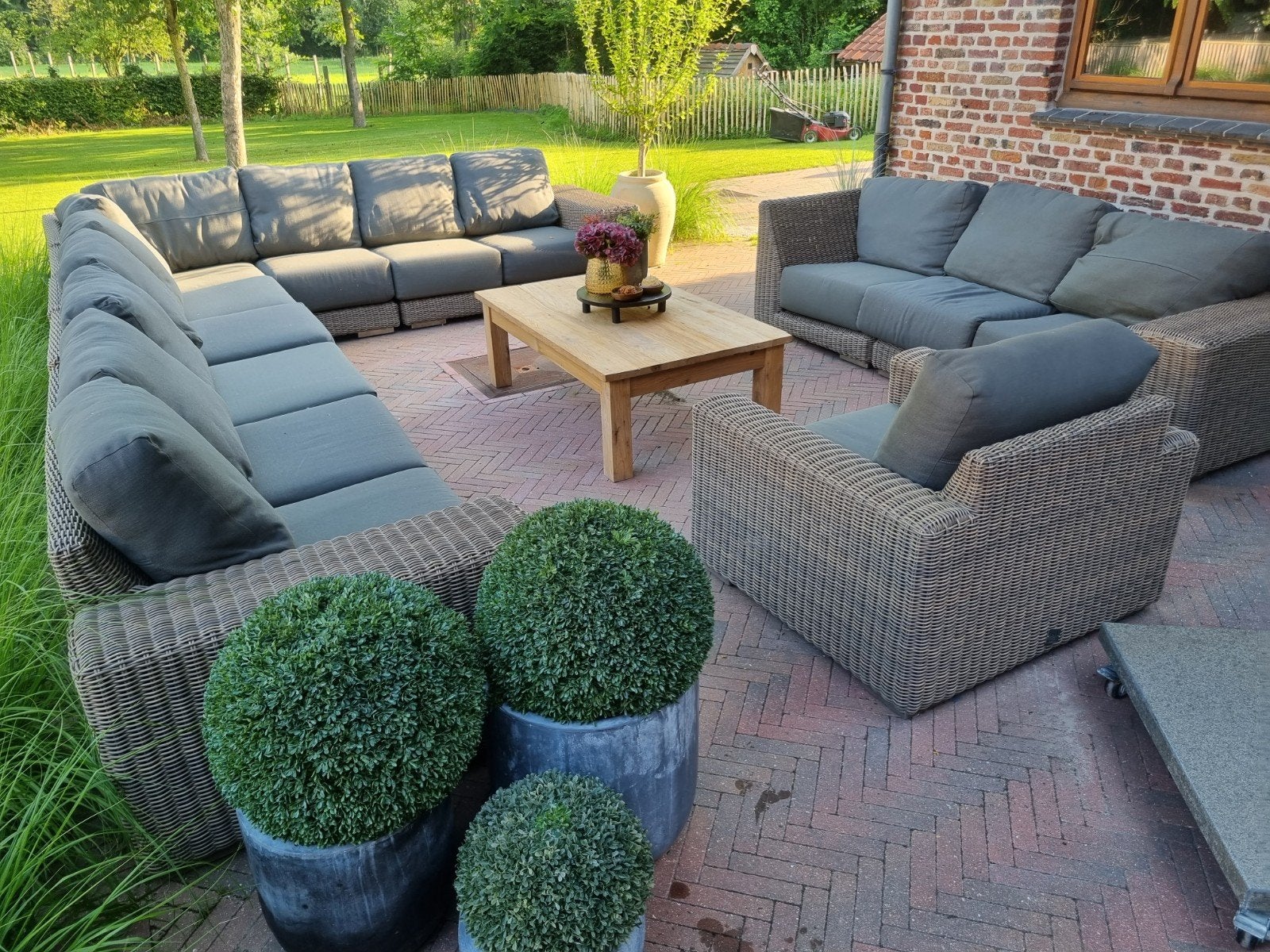 4 seasons 4seasons xxxl  loungeset GRATIS LEVERING, Tuin en Terras, Bank, 4seasons, Meer dan 8 zitplaatsen, Loungeset