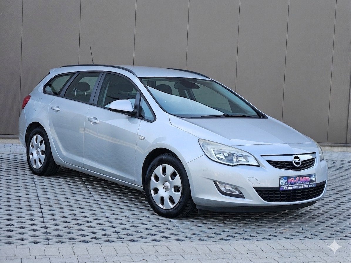 Opel Astra 2012 cdti 95pk/Euro 5/Trekhaak/Airco, Auto's, Euro 5, Stof, Zwart, 4 cilinders