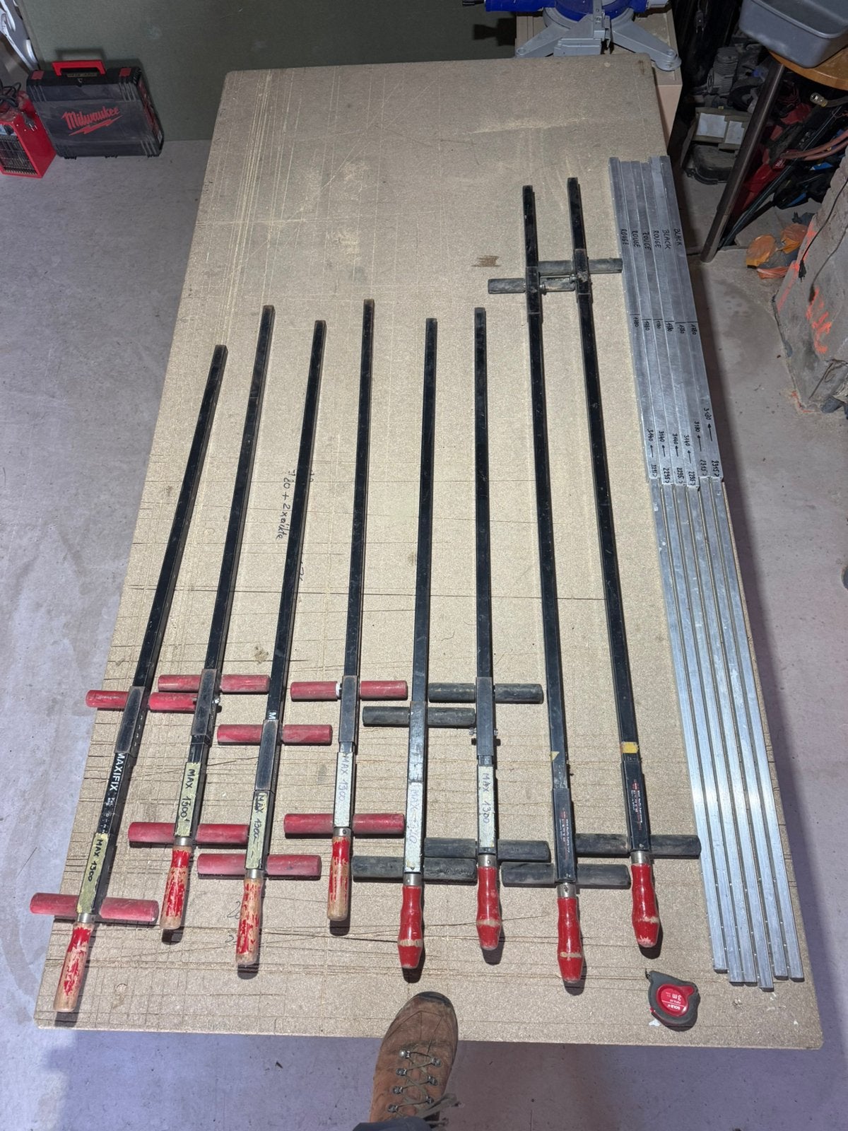 Clips à colle MAXIFIX WURTH, lot de 8, Enlèvement, Utilisé