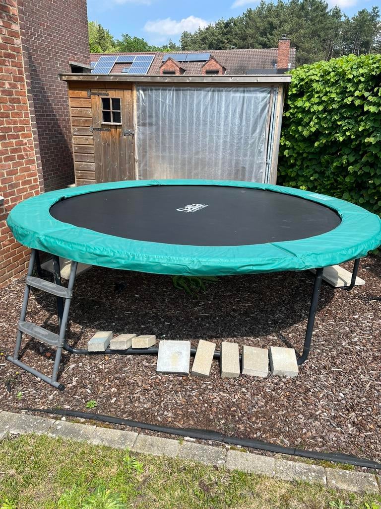 Trampoline 3m, Kinderen en Baby's, Ophalen, Gebruikt