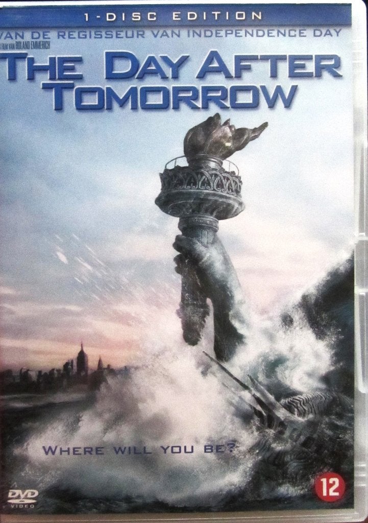 DVD RAMPENFILM- THE DAY AFTER TOMORROW, Cd's en Dvd's, Dvd's | Actie, Engels, Alle leeftijden, Overige genres, Nederlands