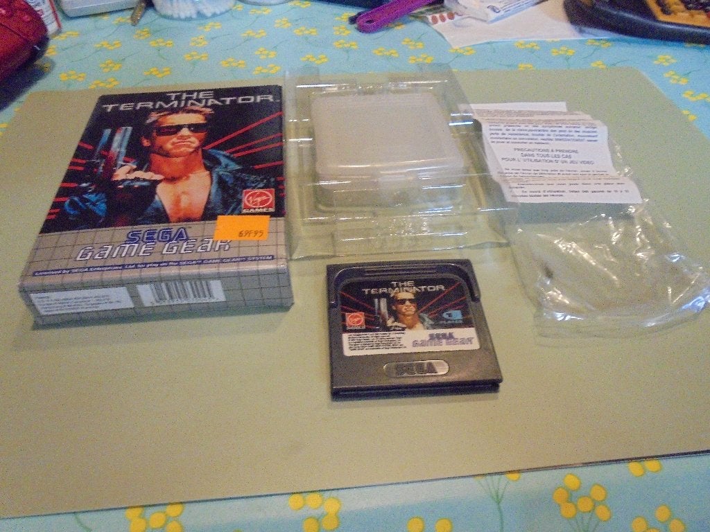 Sega Game Gear The Terminator (orig - zie foto), Consoles de jeu & Jeux vidéo, Jeux | Sega, Enlèvement ou Envoi, Utilisé, Combat