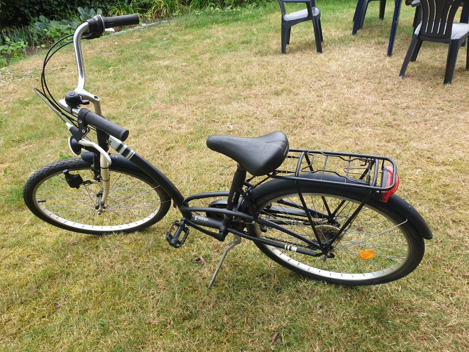 Elops b twin.  Meisjes/damesfiets., Ophalen, Versnellingen