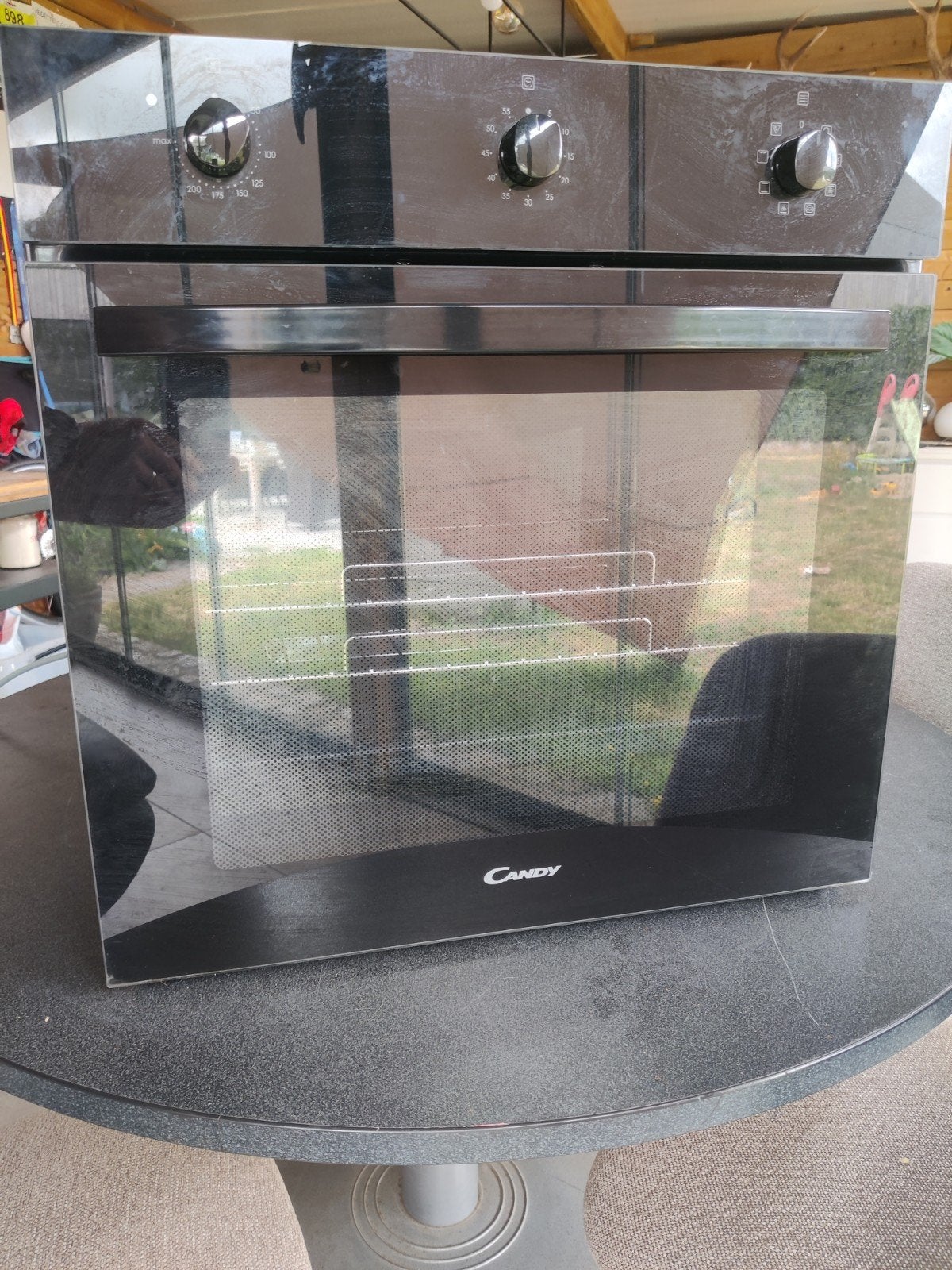 Candy inbouwoven FCS 245 X/E – Zwart – €150, Elektronische apparatuur, Ovens, Ophalen, Oven