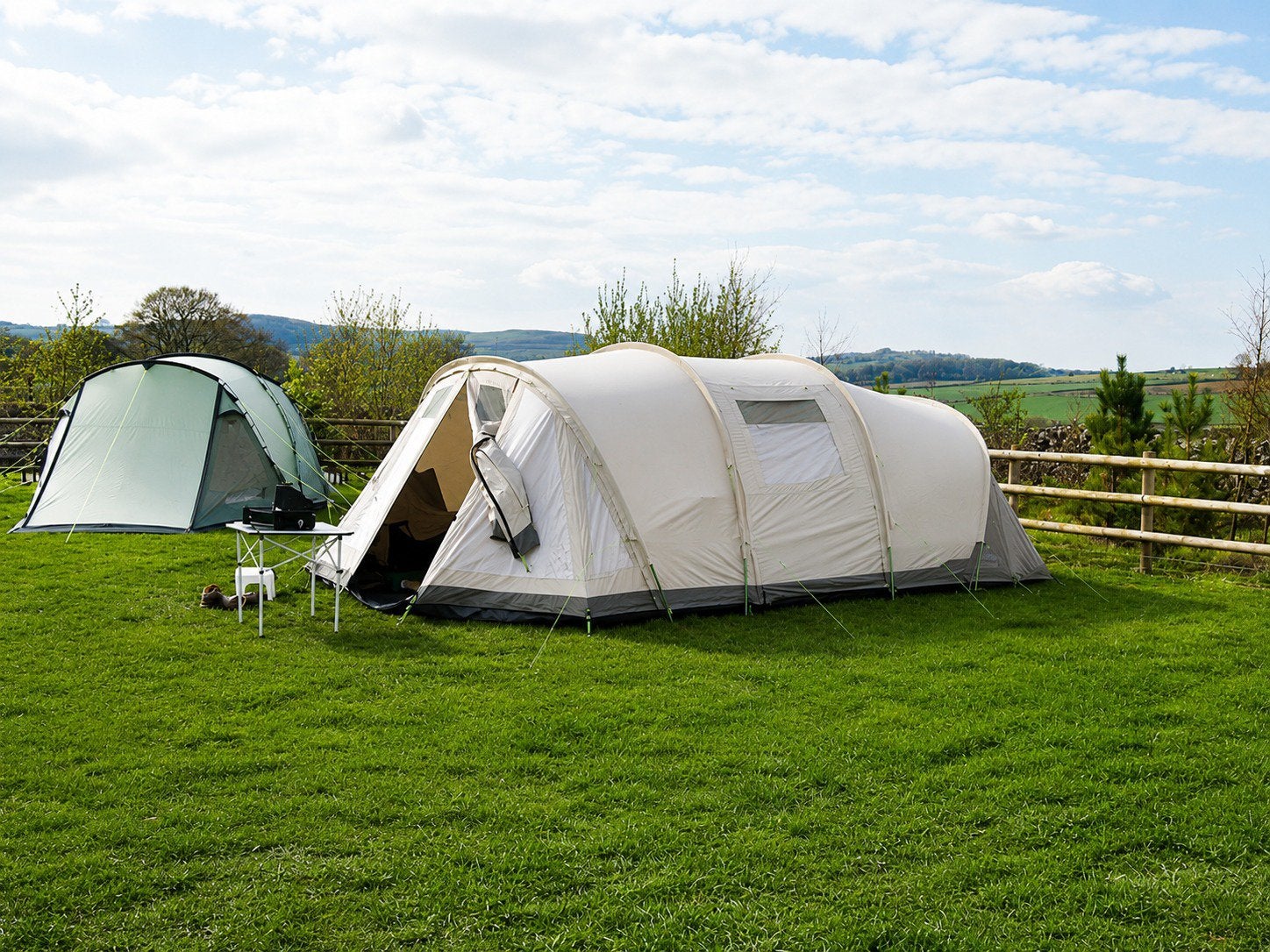 Nomad Bantu 4 Air Tent, Caravans en Kamperen, Ophalen, Zo goed als nieuw