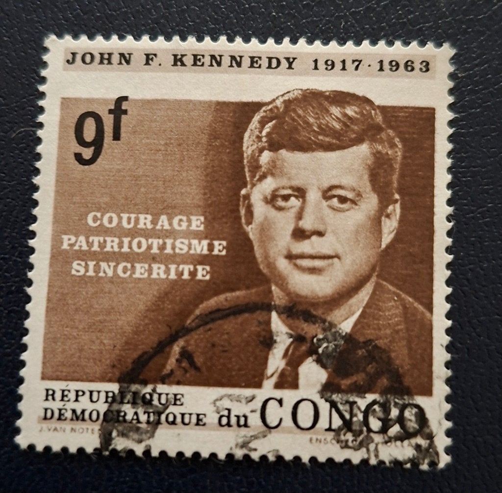 Timbre OBP 569 de la Républ. démocr. du Congo, tamponné., Enlèvement ou Envoi, Affranchi