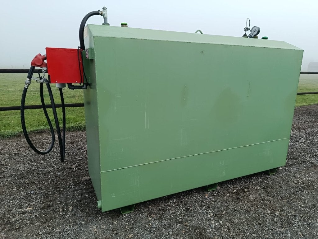Dubbelwandige mazouttank, Ophalen, Gebruikt