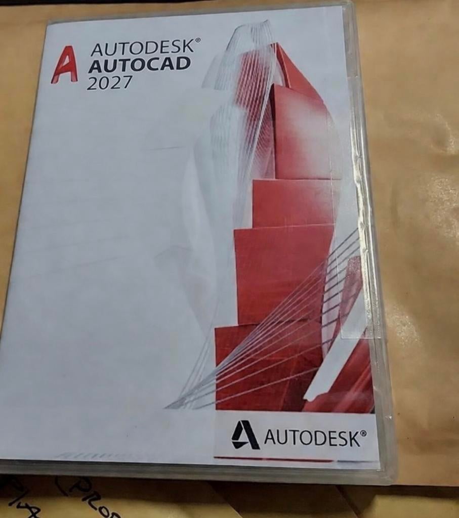 Autocad 2027 origineel exemplaar met permanente licentiecode, Envoi, Windows