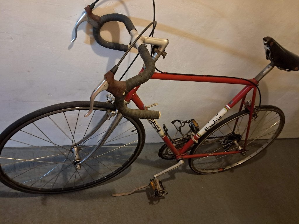 Koersfiets Flandria, Fietsen en Brommers, Fietsen | Racefietsen, Gebruikt, Ophalen, Overige merken, Heren