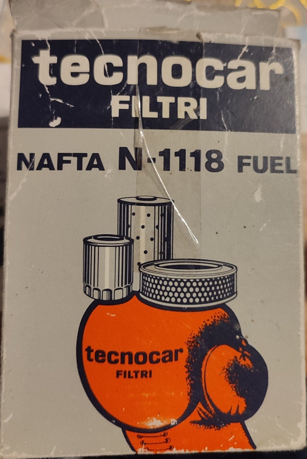 Filtre à gasoil neuf Tecnocar N 1118 - Renault 19 TD / Masse, Collections, Enlèvement ou Envoi