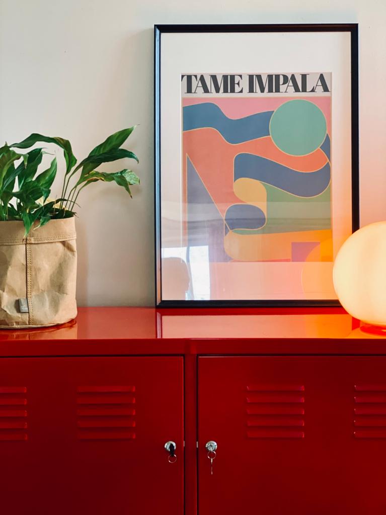 PS kastje rood IKEA, Huis en Inrichting, Ophalen