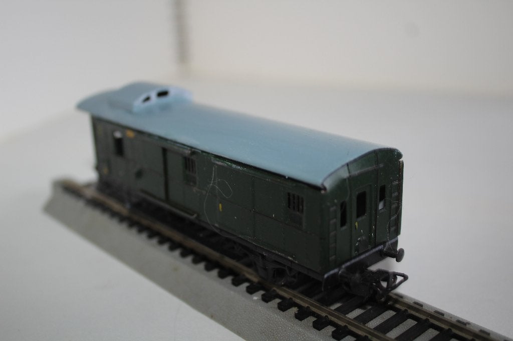 Marklin Ho  metalen Bagagie wagen DB, Wisselstroom, Gebruikt, Wagon, Ophalen of Verzenden