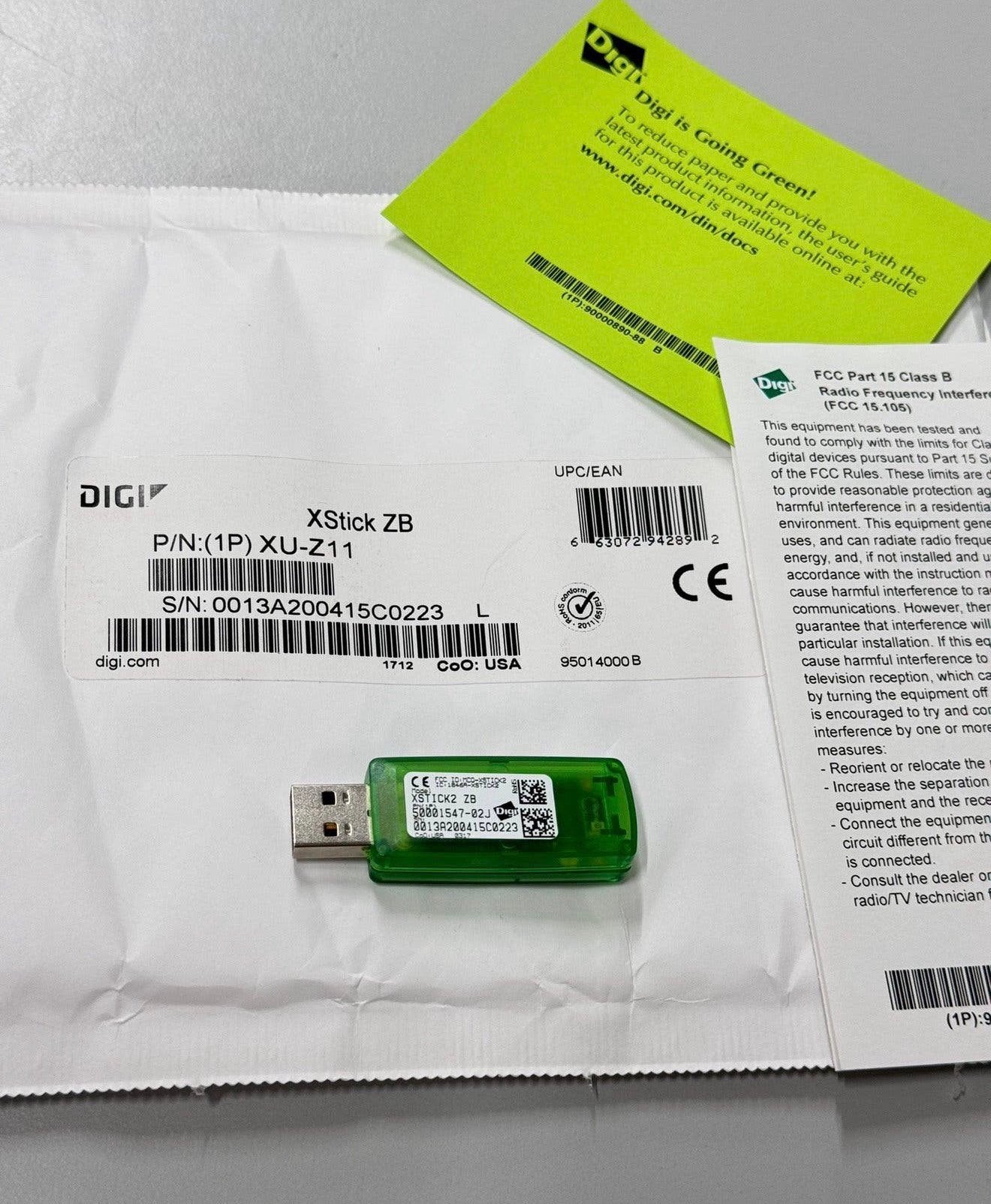 Digi XStick2 ZB Xstick-2 XU-Z11 Zigbee XBee USB RF - modem, Ophalen of Verzenden, Nieuw