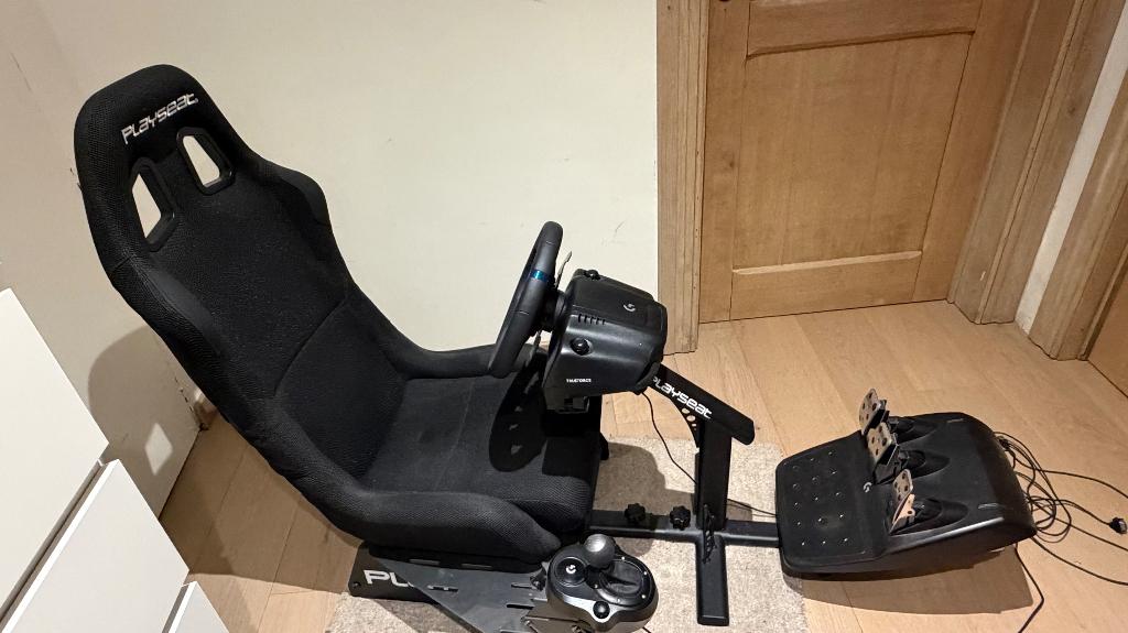 Gaming  race stoel met toebehoren, Ophalen, Online, 1 speler, Racen en Vliegen