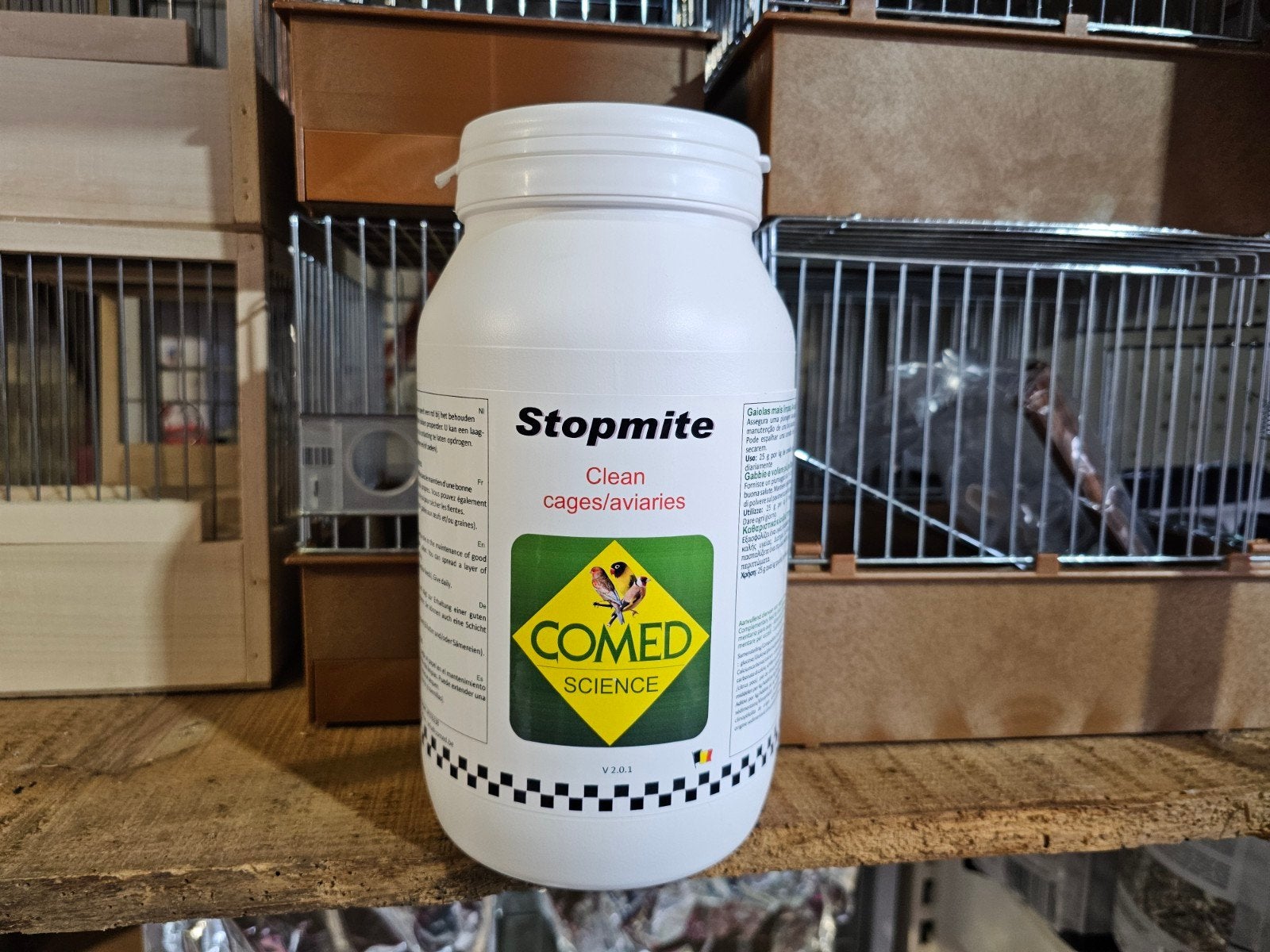 Stopmite Bird 1kg tegen bloedluis, Ophalen, Volière
