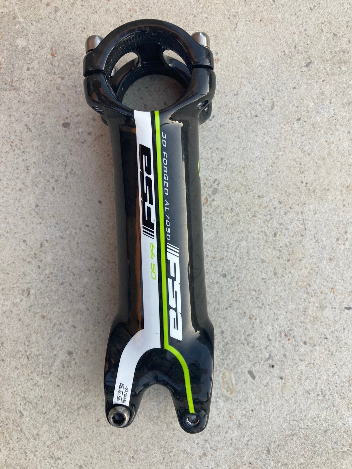 Fsa stuurpen carbon 110 mm +- 6 graden, Ophalen, Zo goed als nieuw, Carbon